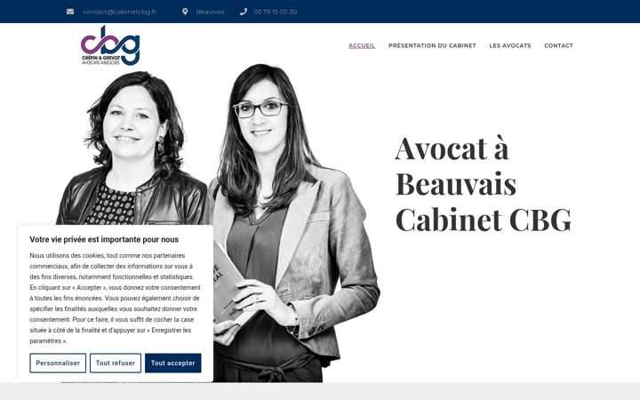 Screenshot of cabinetcbg.fr