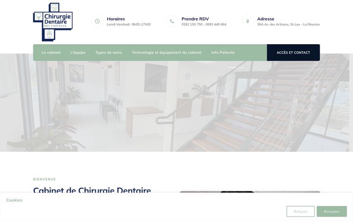 Screenshot of cabinetcdc.re