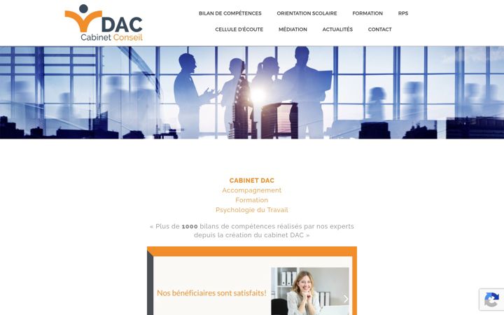 Screenshot of cabinetdac.com