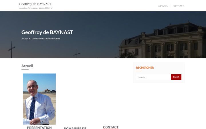 Posnetek zaslona cabinetdebaynast.fr