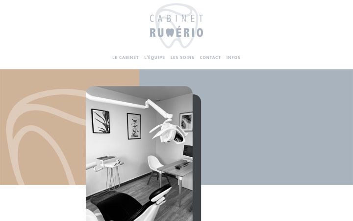 Screenshot of cabinetdentairerumerio.fr