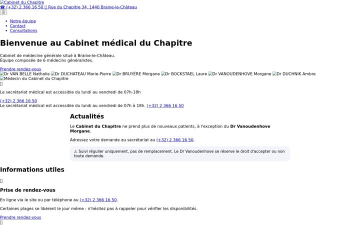 Képernyőkép: cabinetduchapitre.be