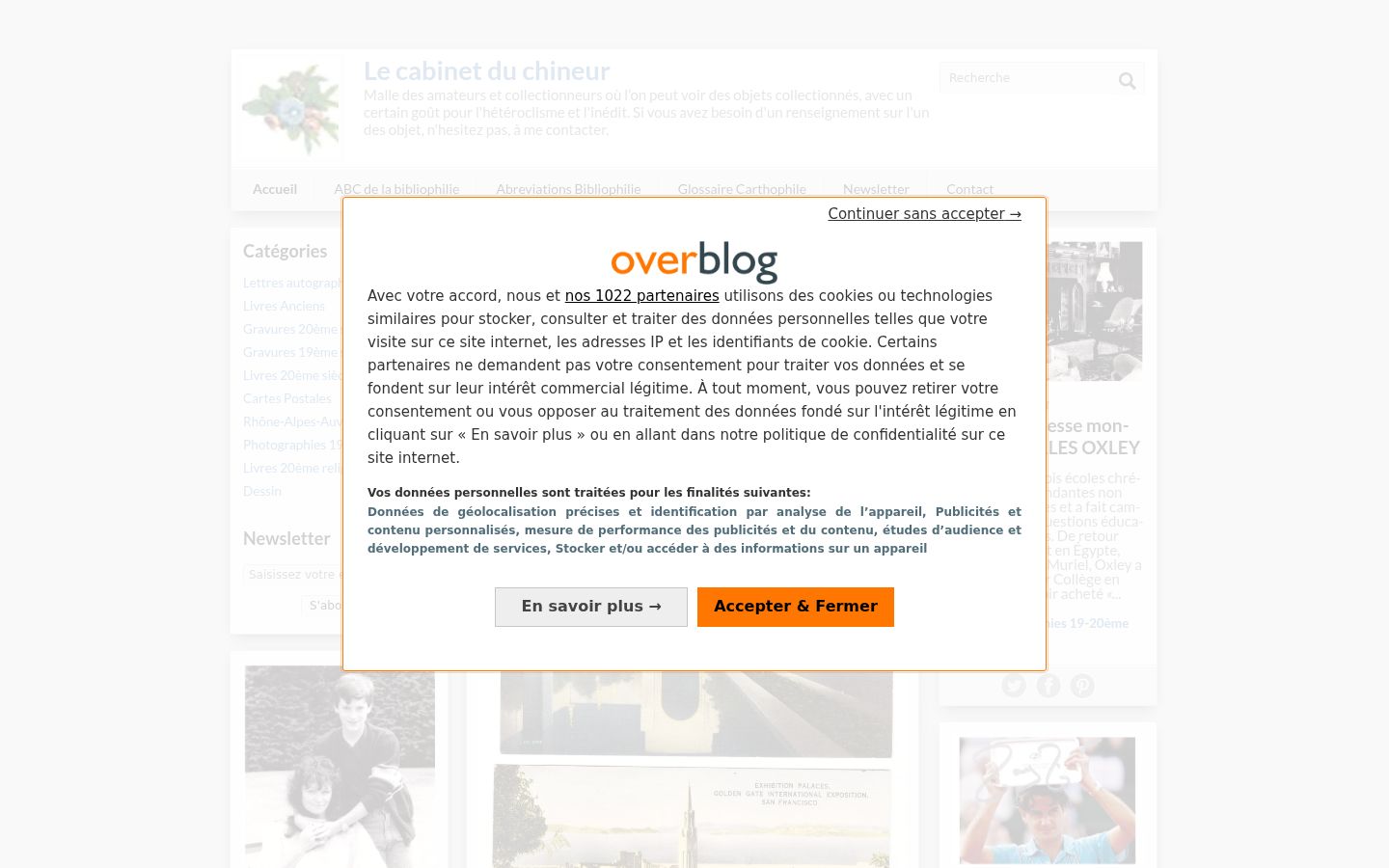 Screenshot tal-banner tal-kunsens muri qabel kwalunkwe interazzjoni