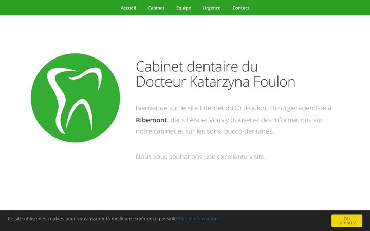 Screenshot of cabinetfoulon.fr