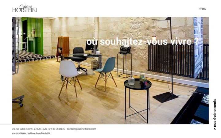 Screenshot του cabinetholstein.fr