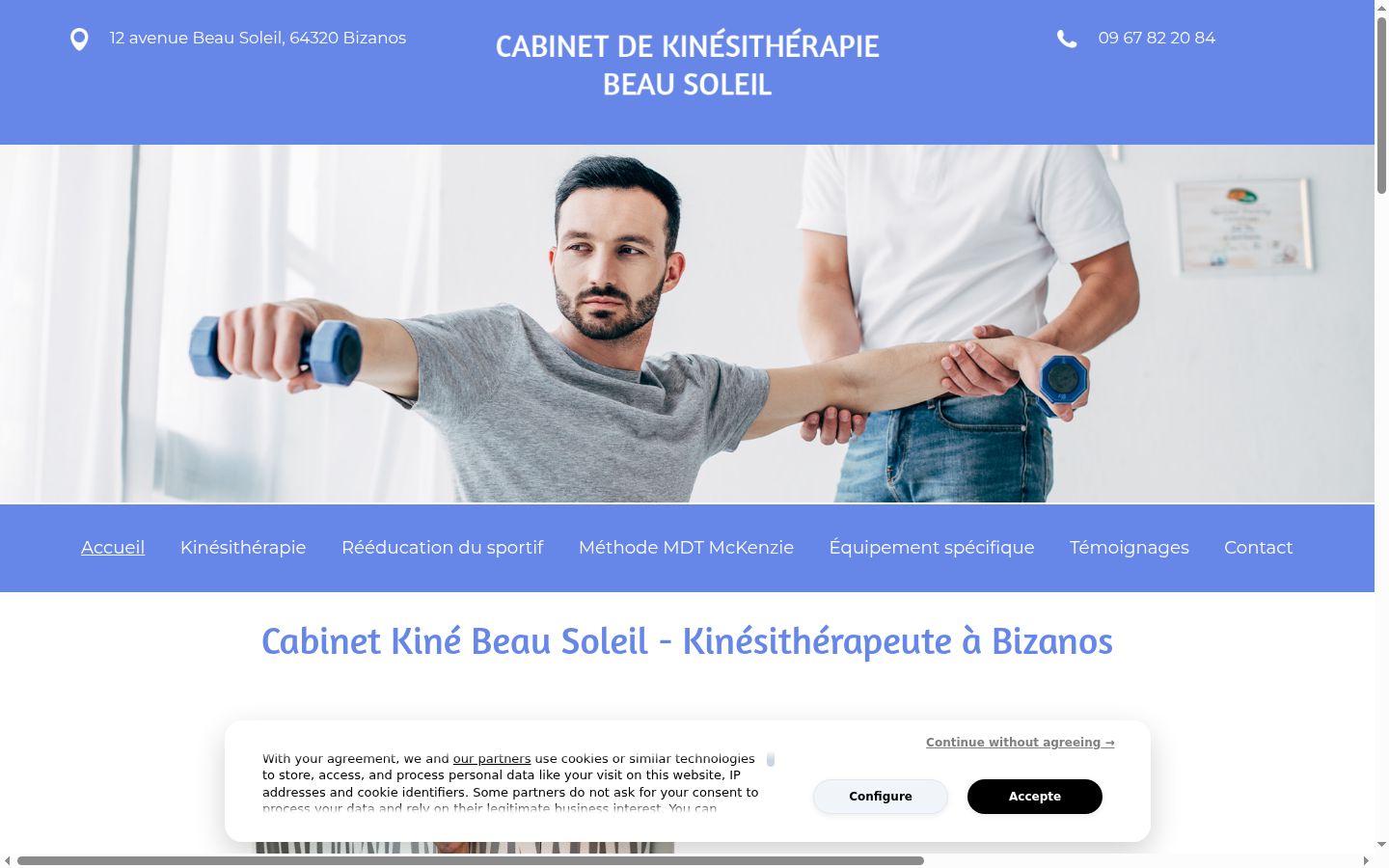Zrzut ekranu banera zgody wyświetlanego przed jakąkolwiek interakcją