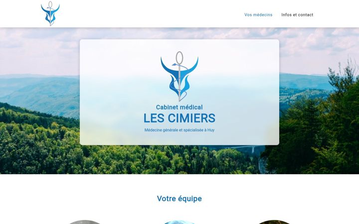 Screenshot of cabinetlescimiers.be