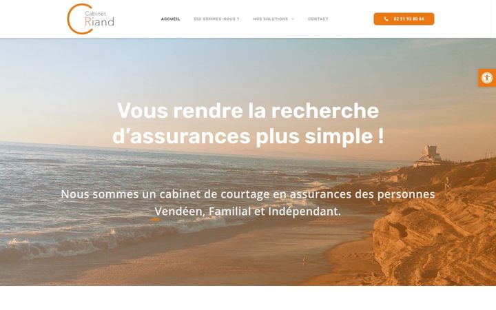 Screenshot of cabinetriand.com