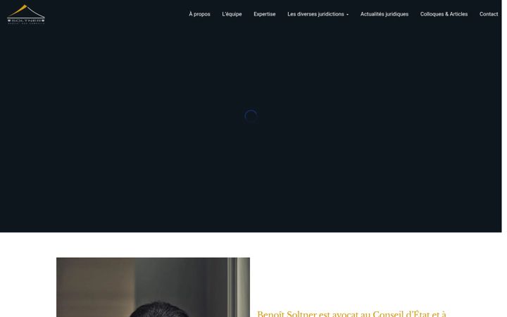 Screenshot of cabinetsoltner.com