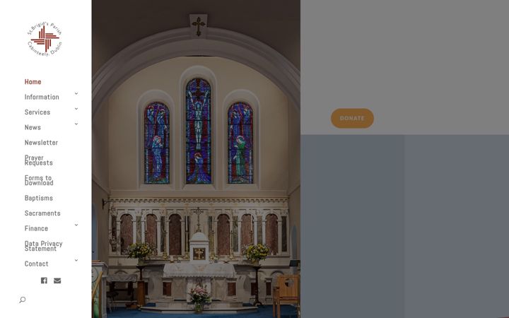 Zrzut ekranu cabinteelyparish.ie