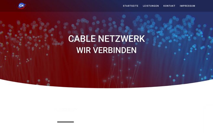 Capture d'écran de cable-netzwerk.de