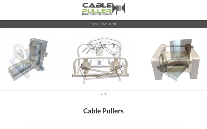 Screenshot of cable-puller.co.uk