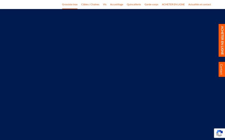 Screenshot of cables-inox.fr