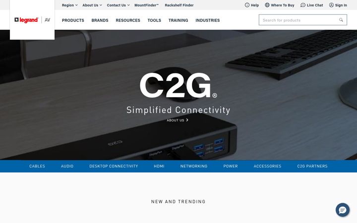 Screenshot of cablestogo.com