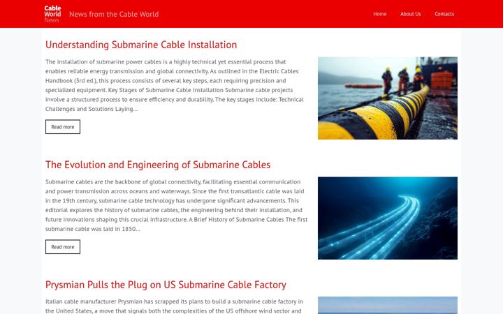 Screenshot of cableworldnews.com
