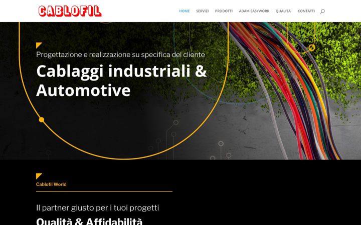 Screenshot di cablofil.net
