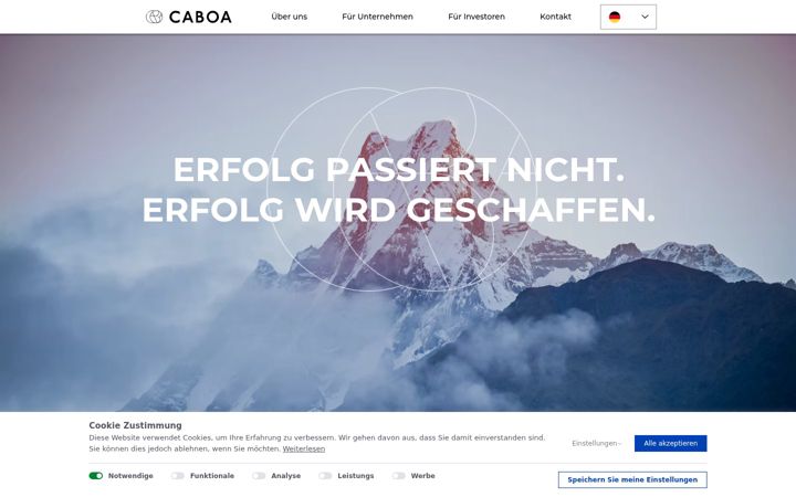 Screenshot of caboa.partners
