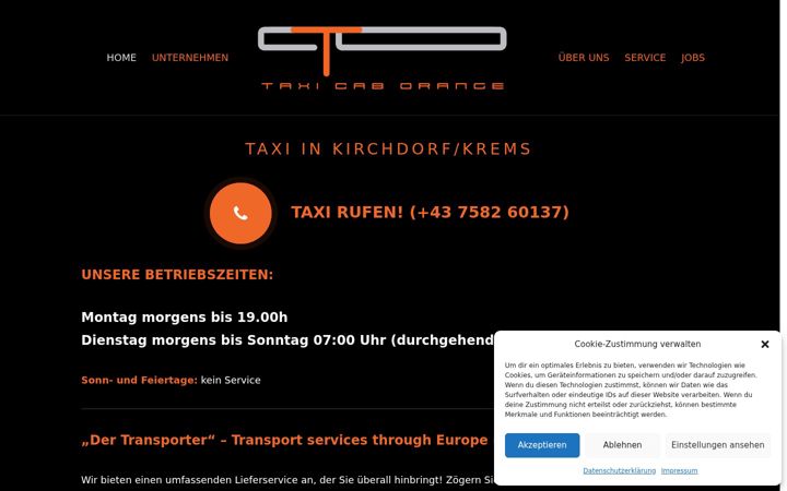 Screenshot of caborange.com