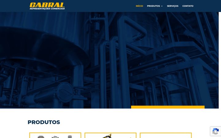 Snimka zaslona za cabralrep.com.br