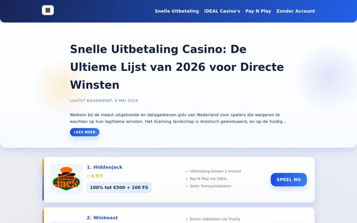 Snimka zaslona za cabriomaarten.nl