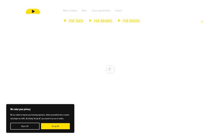 Screenshot of cabtivo.com