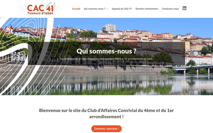 Screenshot of cac-41.fr