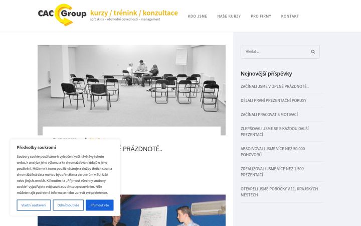 Zrzut ekranu cac-group.cz