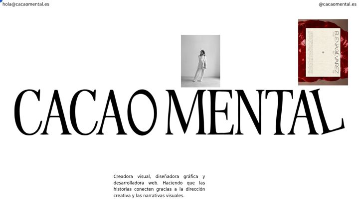 Ekrānuzņēmums no cacaomental.es