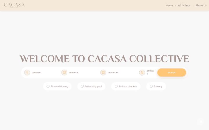 Screenshot of cacasacollective.com
