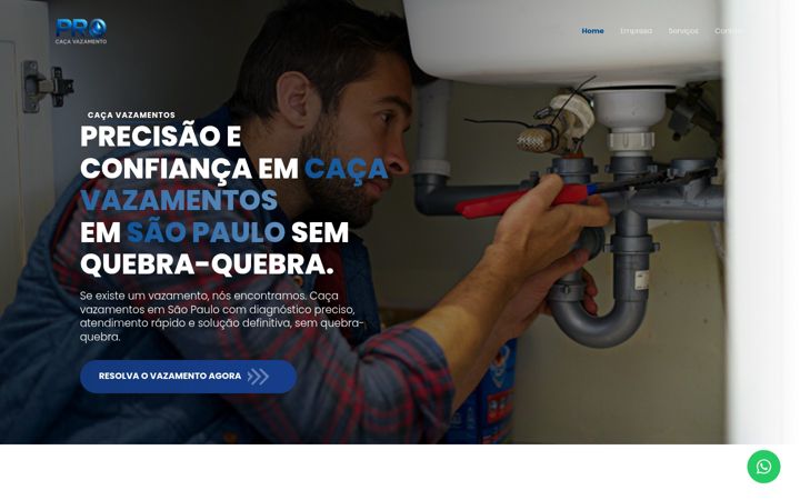 Screenshot του cacavazamentopro.com.br