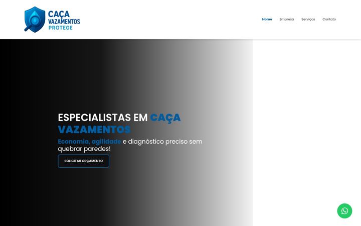 Screenshot του cacavazamentosprotege.com.br