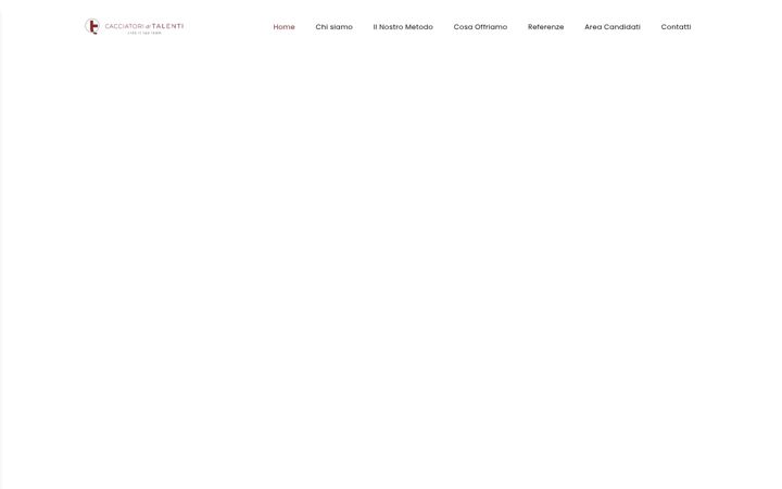 Screenshot of cacciatoriditalenti.it