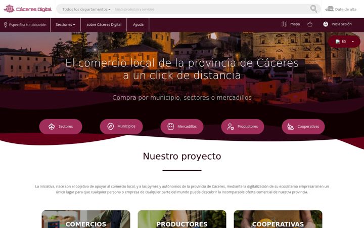 Ekrānuzņēmums no caceresdigital.es