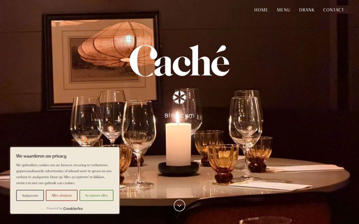 Zrzut ekranu cache.nl