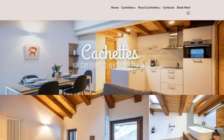 Screenshot of cachettes.it