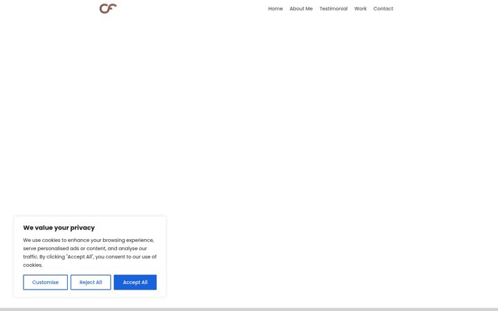 Screenshot of cachiafranklin.com