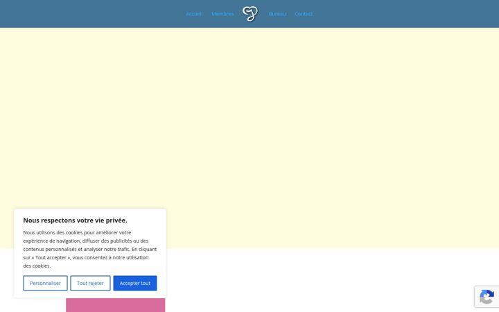 Screenshot von cacj.fr