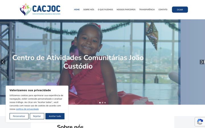 Screenshot di cacjoc.org.br