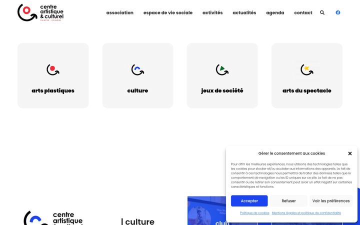 Screenshot von cacpg.fr