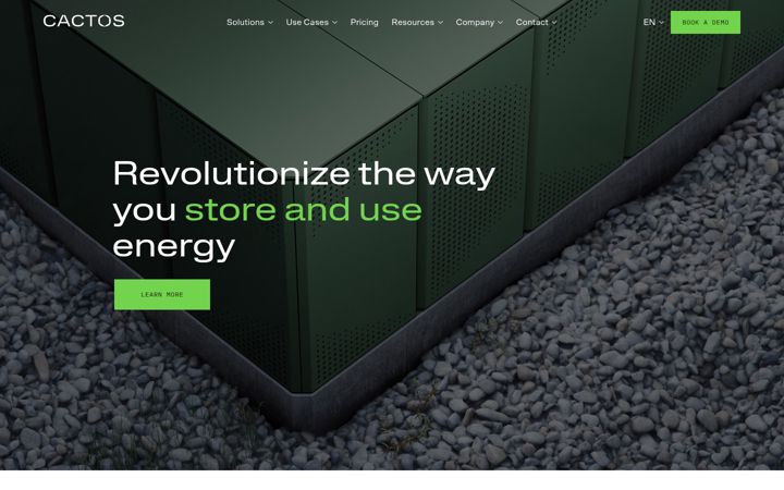 Screenshot of cactos.com