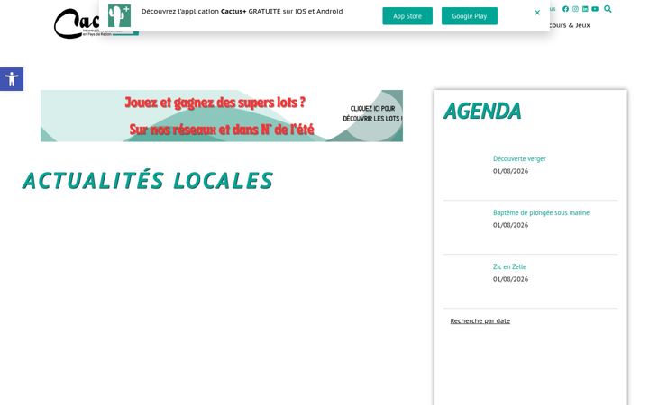 Screenshot von cactus-paysderedon.fr