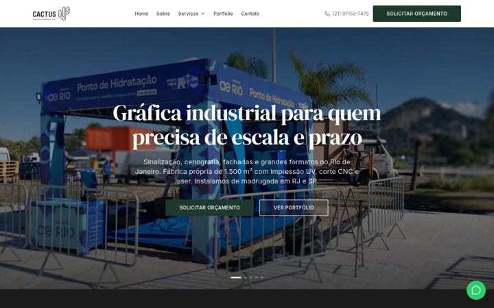 Képernyőkép: cactuscvisual.com.br