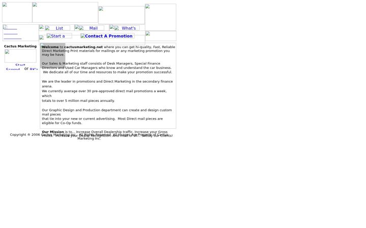 Screenshot ta' cactusmarketing.net