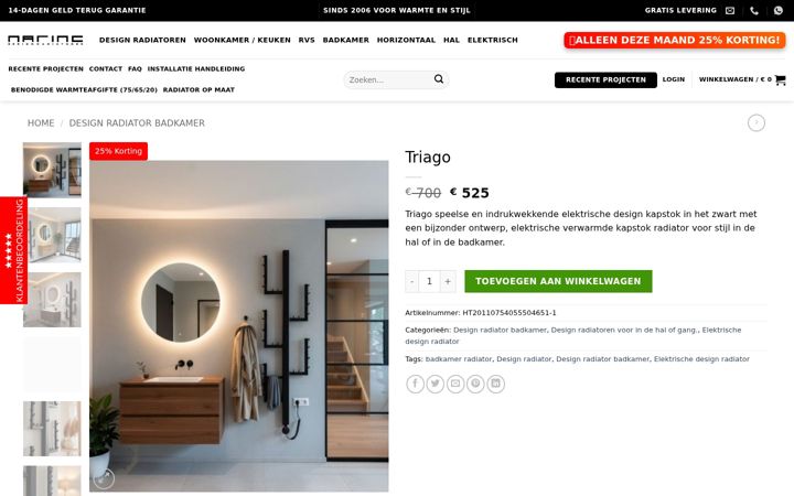 Screenshot of cactuzz.nl