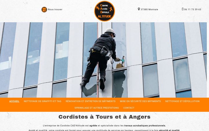 Screenshot von cad-altitude.fr
