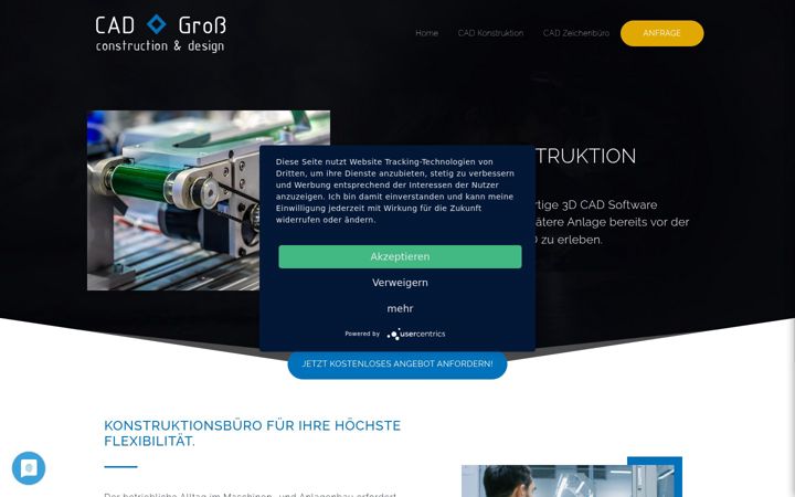 Screenshot di cad-gross.de