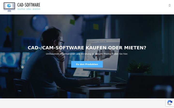 Capture d'écran de cad-software-kaufen.de