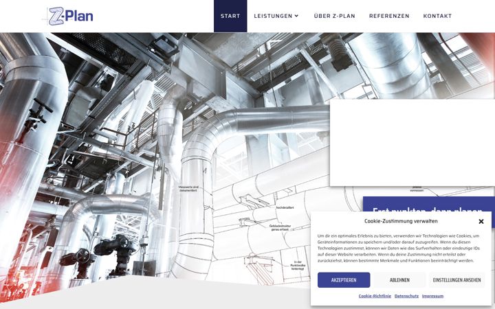 Capture d'écran de cad-zplan.de