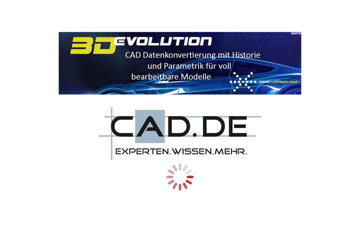 Screenshot of cad.de