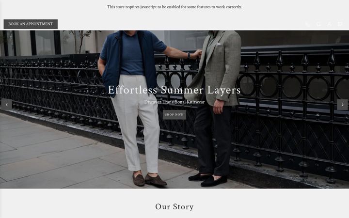 Screenshot of cadandthedandy.co.uk